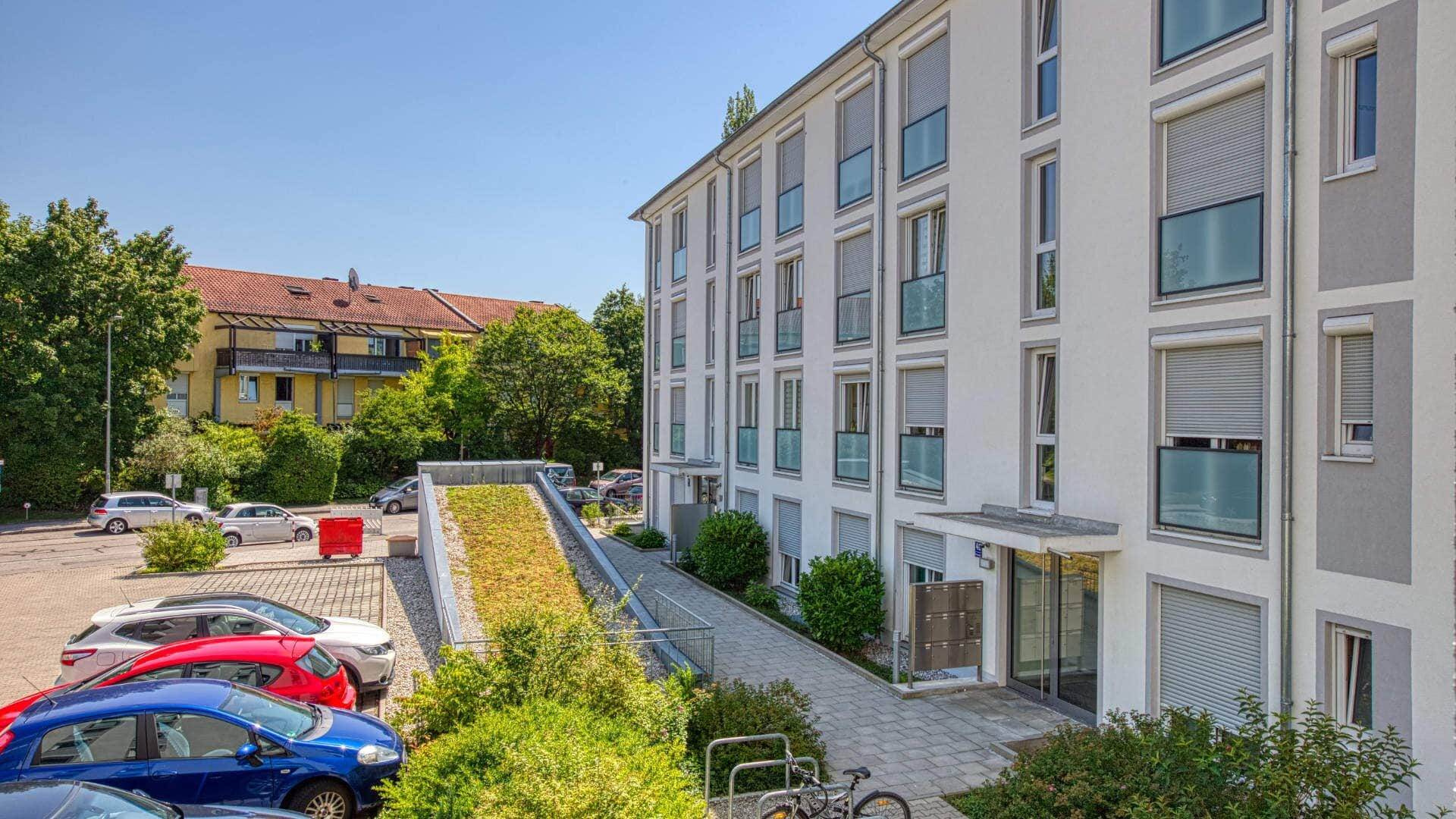 Bogenhausen Wohnung mieten Blick aus dem Fenster