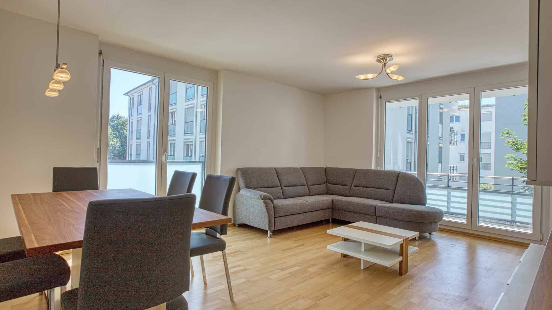 Bogenhausen Wohnung mieten Wohnzimmer