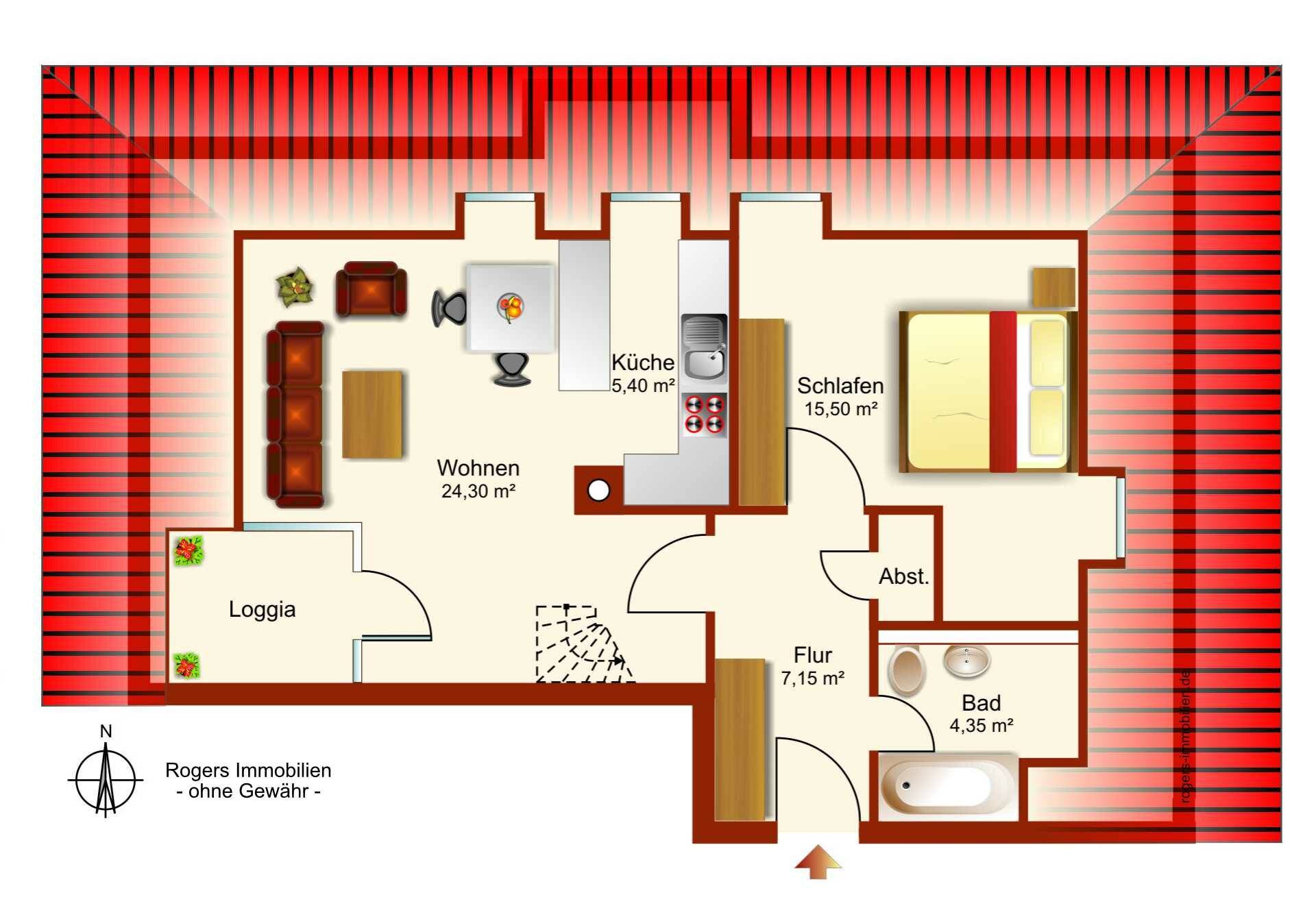 Thalkirchen Wohnung Grundriss