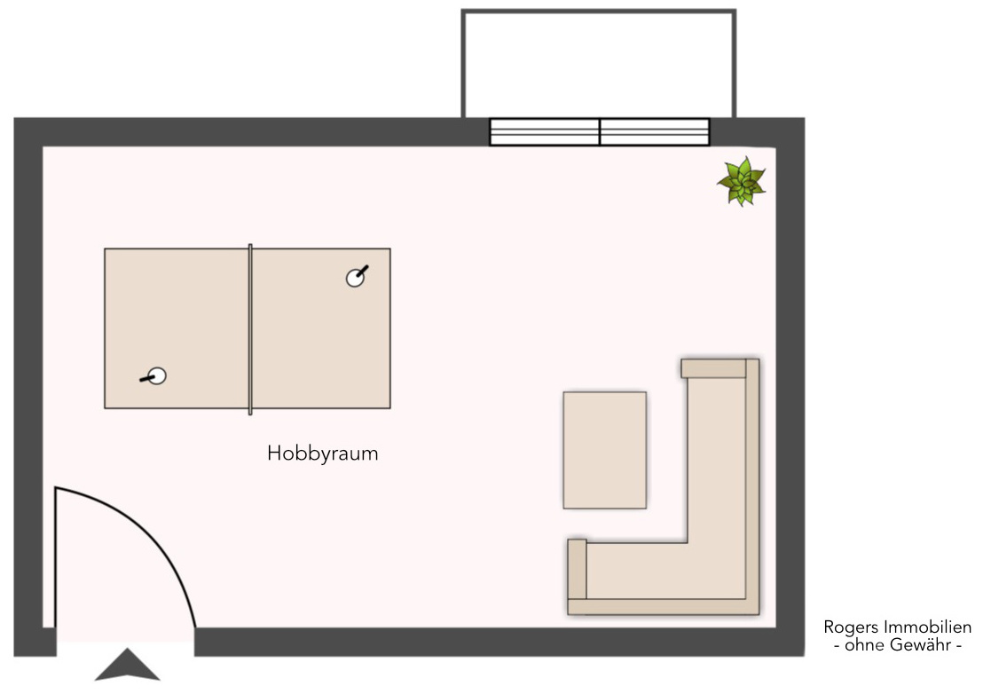 Forstenried Wohnung Grundriss Hobbyraum